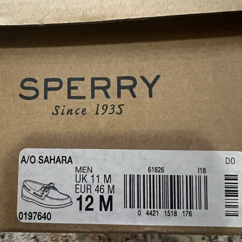 Sperry Men's A/O Sahara Boat Shoes - Brown